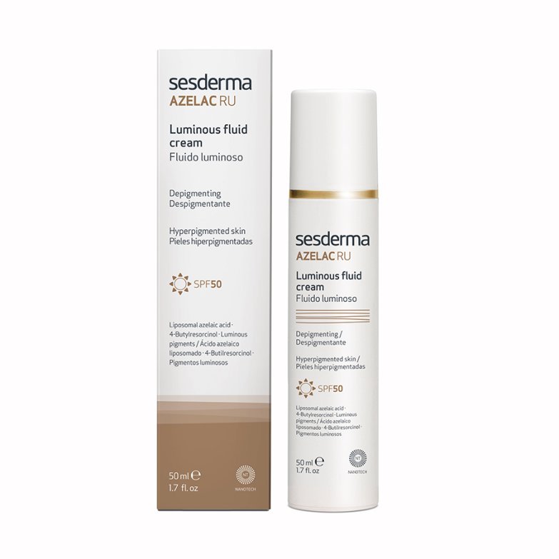 Флюид для сияния кожи AZELAC RU SPF50