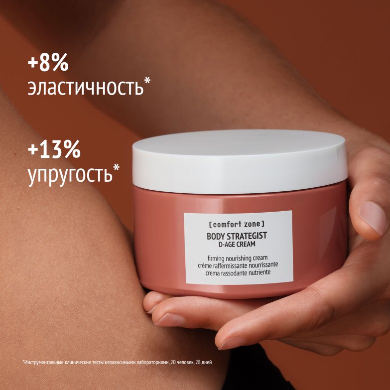 BODY STRATEGIST УКРЕПЛЯЮЩИЙ КРЕМ ДЛЯ ТЕЛА D-AGE 180мл — изображение 5