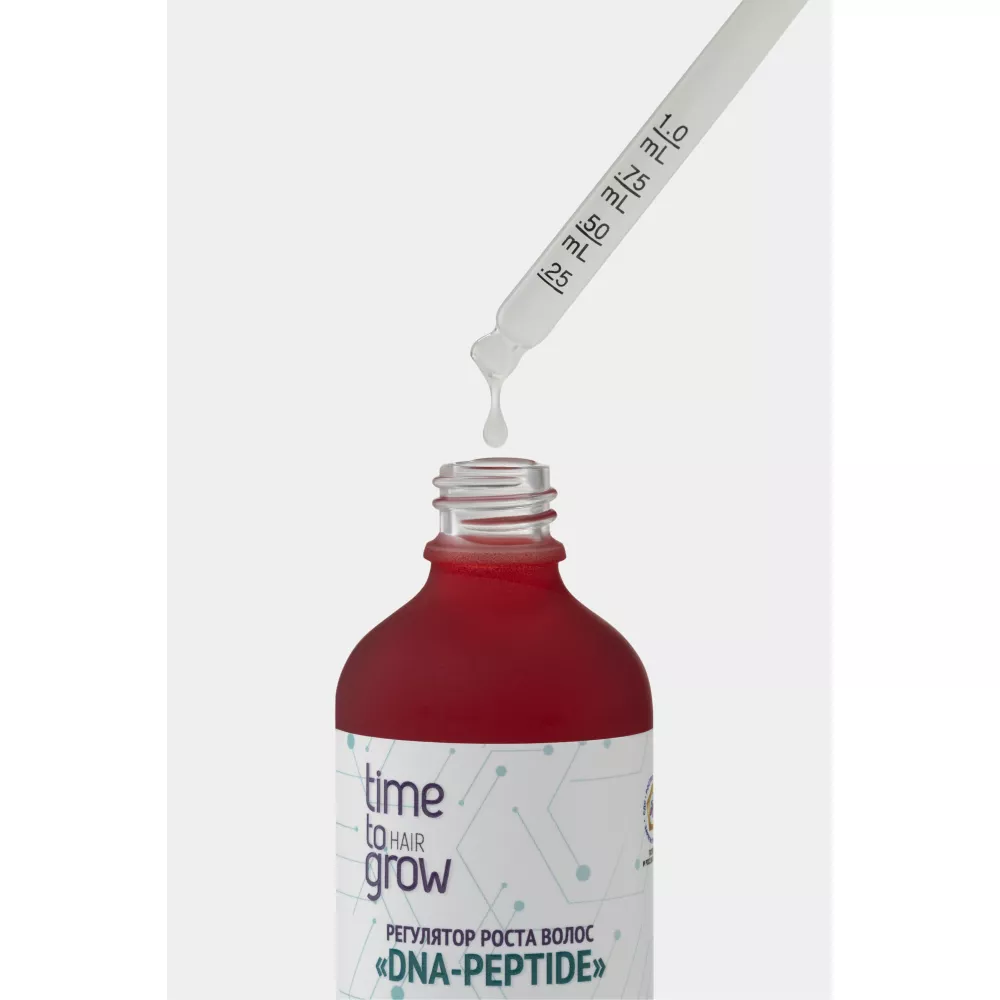 Time To Grow Регулятор роста волос «DNA-PEPTIDE». Содержит NeuroStab™ 100мл. — изображение 3